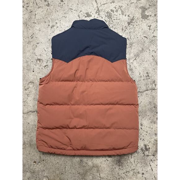 Patagonia Reversible Bivy Down Vest Mens M RARE‎ NWT Fox Red Sold Out Online! - Picture 4 of 9